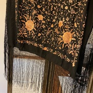 Gorgeous silk scarf or wrap from Granada